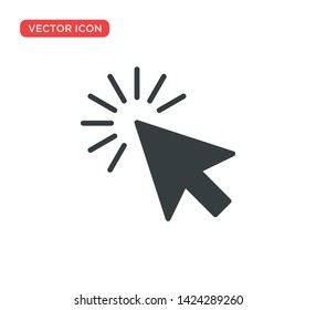 Arrow Cursor Icon Vector Illustration Design