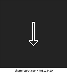 arrow cursor pointer icon vector