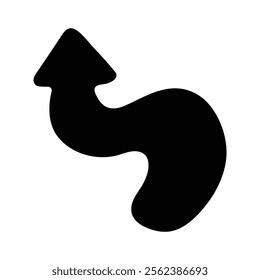 Arrow And Cursor Sign And Symbol. Simple arrows isolated on white background. Arrow mark icons.