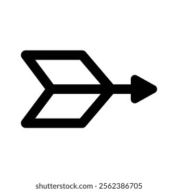 Arrow And Cursor Sign And Symbol. Simple arrows isolated on white background. Arrow mark icons.