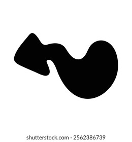 Arrow And Cursor Sign And Symbol. Simple arrows isolated on white background. Arrow mark icons.