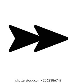 Arrow And Cursor Sign And Symbol. Simple arrows isolated on white background. Arrow mark icons.
