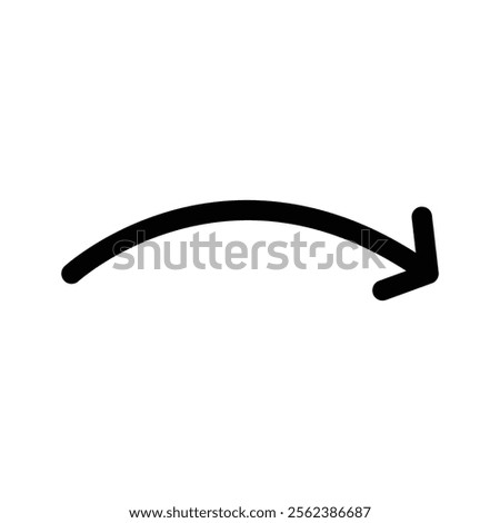 Arrow And Cursor Sign And Symbol. Simple arrows isolated on white background. Arrow mark icons.
