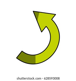 Arrow cursor symbol