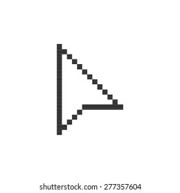 arrow cursor  - vector icon