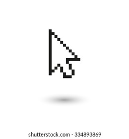 arrow cursor  - vector icon