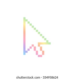 arrow cursor -  vector icon