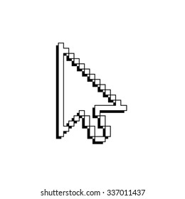 arrow cursor - vector icon