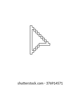 arrow cursor  - vector icon
