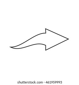 arrow curve