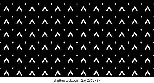 Arrow Curves wallpaper. Chevrons pattern. Angle brackets backdrop. Mosaic ornament. Ethnic motif. Textile print,  page fill, abstract. EPS Vector illustration