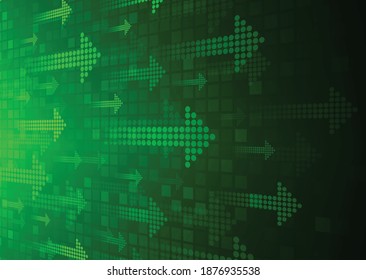 arrow cyber circuit future technology concept background