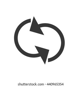 arrow cycle icon design