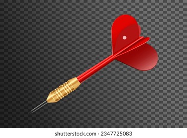 arrow dart target illustration for business marketing vector