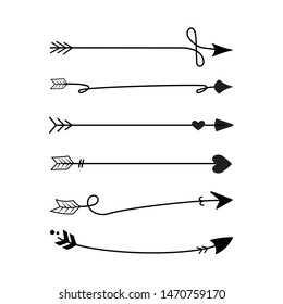 Arrow decoration clip art graphic design template illustration