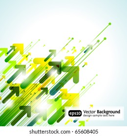 Arrow Design Background