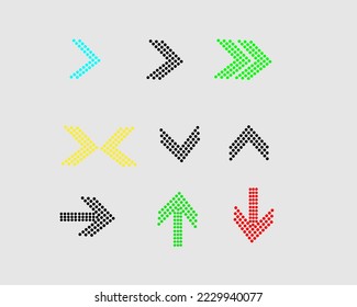 arrow design set. all arrow design.