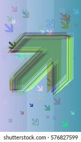 arrow design texture