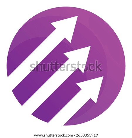 Arrow design vector icon logo
