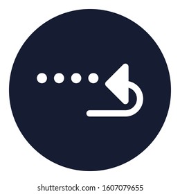 
Arrow, destination Isolated Vector Icon which can be easily modified or edited
