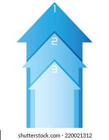 arrow diagram, presentation template