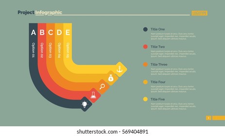 Arrow Diagram Slide Template
