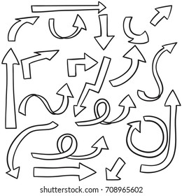 Arrow. arrow direction. arrow doodle