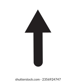 icono de dirección de flecha arriba 1