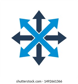 Arrow and Direction Icon Concept