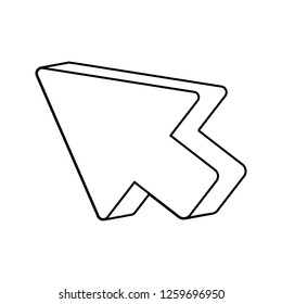 arrow direction icon. Element of Game for mobile concept and web apps icon. Thin line icon for website design and development, app development