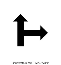 Arrow, direction icon vector design template