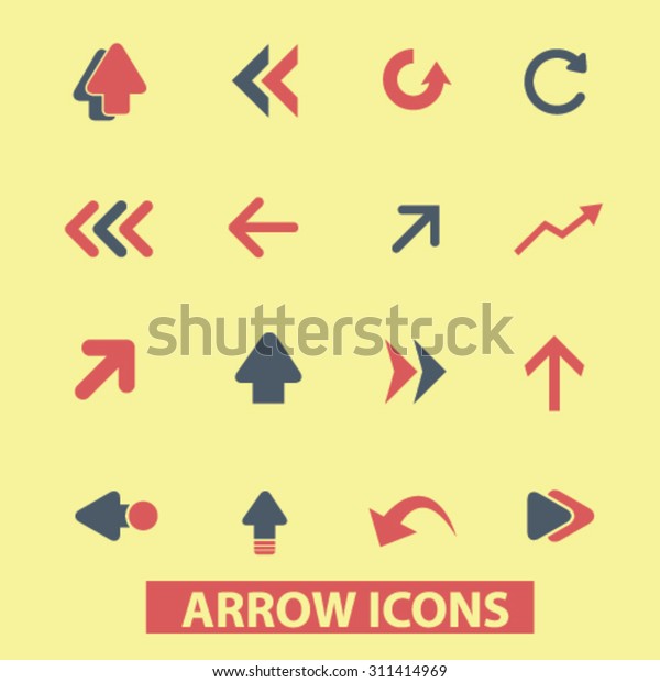 arrow, direction\
icons