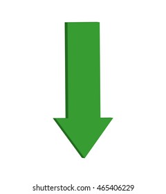 arrow direction infographic shape icon. Isolated and flat illustration. Vector graphic
