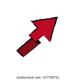 arrow direction location up image