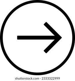 arrow direction arrow right direction side Outline