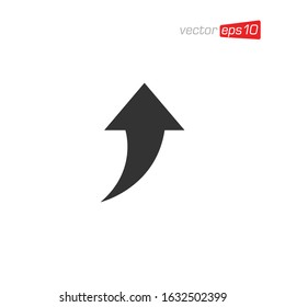 Arrow Direction Sign Icon Design Vector
