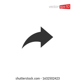 Arrow Direction Sign Icon Design Vector