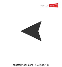 Arrow Direction Sign Icon Design Vector