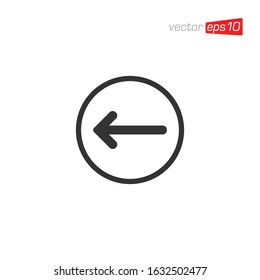 Arrow Direction Sign Icon Design Vector