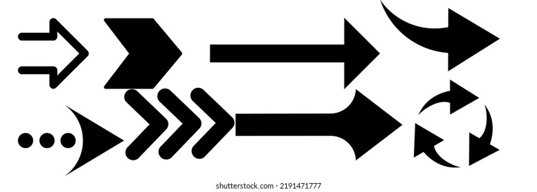 arrow direction symbol, arrow direction icon,