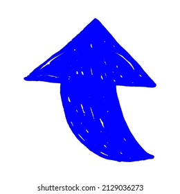 arrow up direction or upload vector icon flat symbol