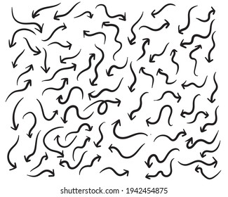 Pfeildoodle-Design, Vektorgrafik