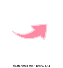 arrow doodle icon