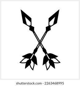 Arrow doodle icon isolated. Vector stock illustration. EPS 10