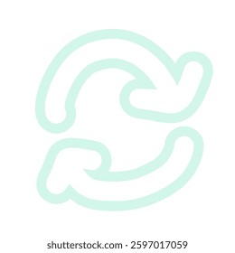 Arrow Doodle Pastel Colorful Brush Outline Cute Hand Drawn Shape