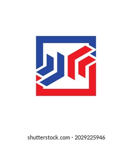 ARROW UP AND DOWN FINANCIAL LOGO TEMPLATE