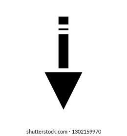 arrow down icon