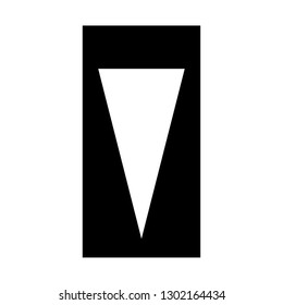 arrow down icon