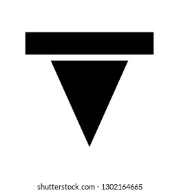 arrow down icon