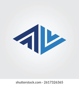 Arrow up down icon logo design illustration